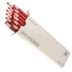 Lápis Marcador Ecológico vermelho
