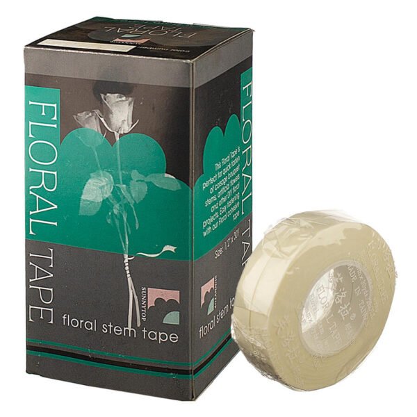 Fita floral tape 12mm branco