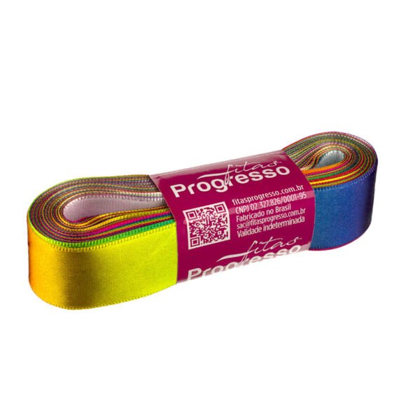 Fita Cetim 7665 Multicolor 22mm